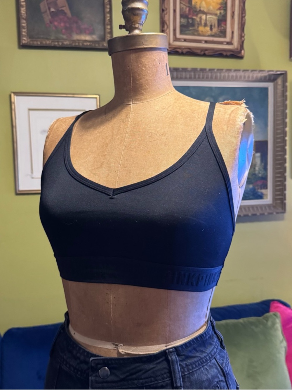 Victoria's Secret black sports bra